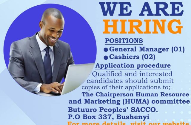 JOB OPPORTUNITY