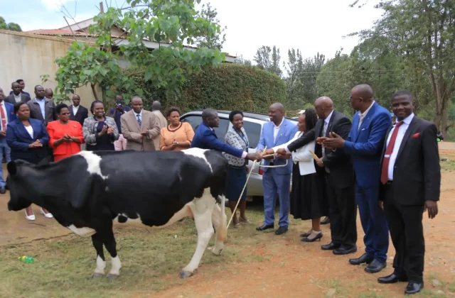 Butuuro SACCO’s long serving general manager retires with honours after 17 years of service